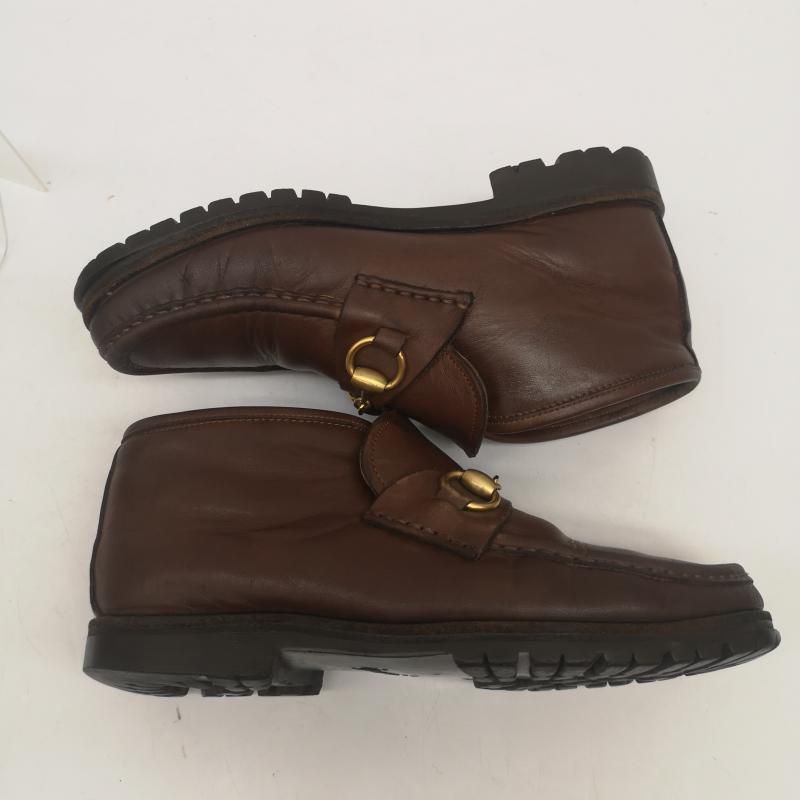 GUCCI ビットモカシン　ブーツ GUCCI/グッチ】からホースビットモカシンブーツが入荷しました