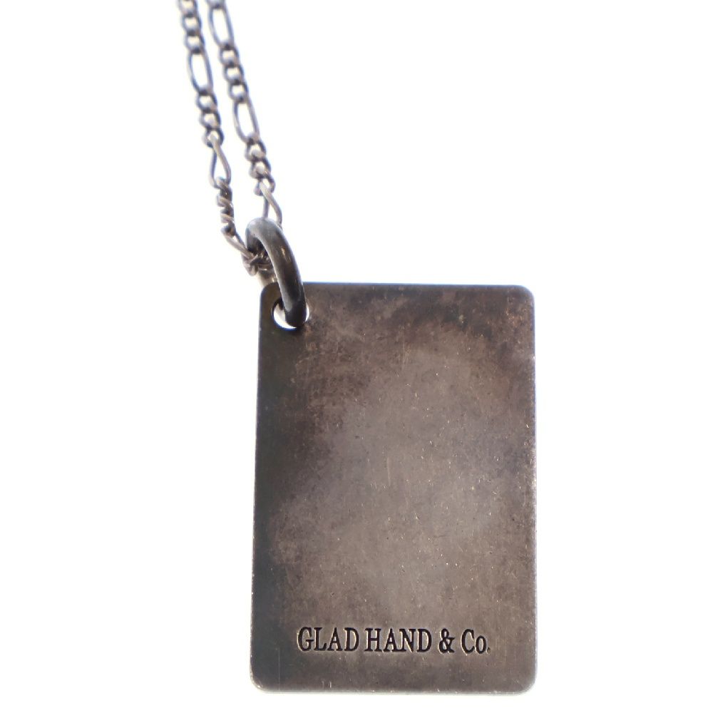 GLAD HAND (グラッドハンド) Trump Pendant Top&Necklace Chain トランプペンダントトップ&ネックレスチェーン  シルバー - メルカリ