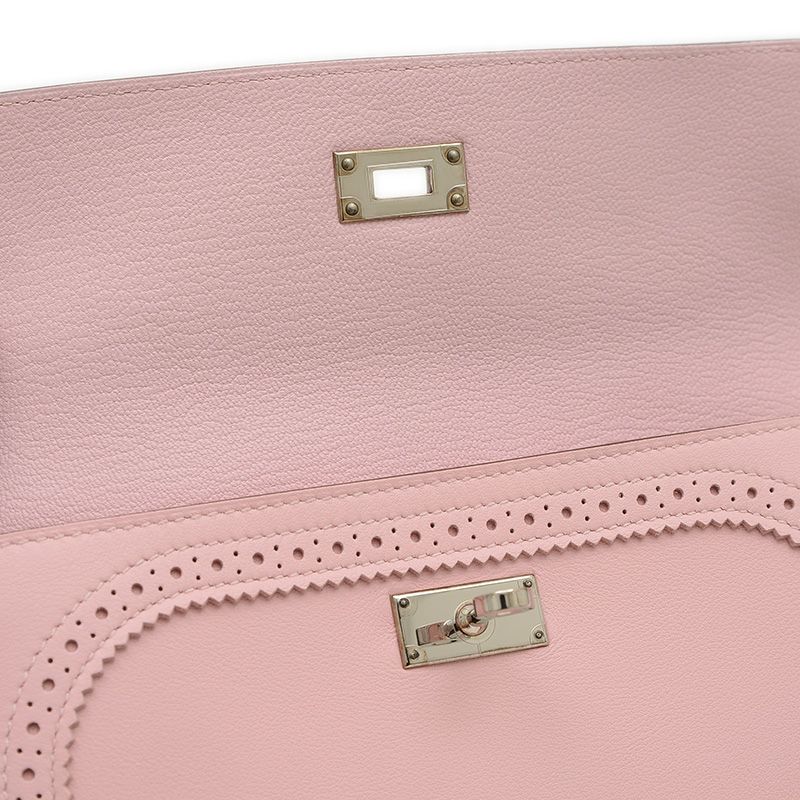 エルメス ケリーウォレット ギリース 長財布 スイフト ローズサクラ  