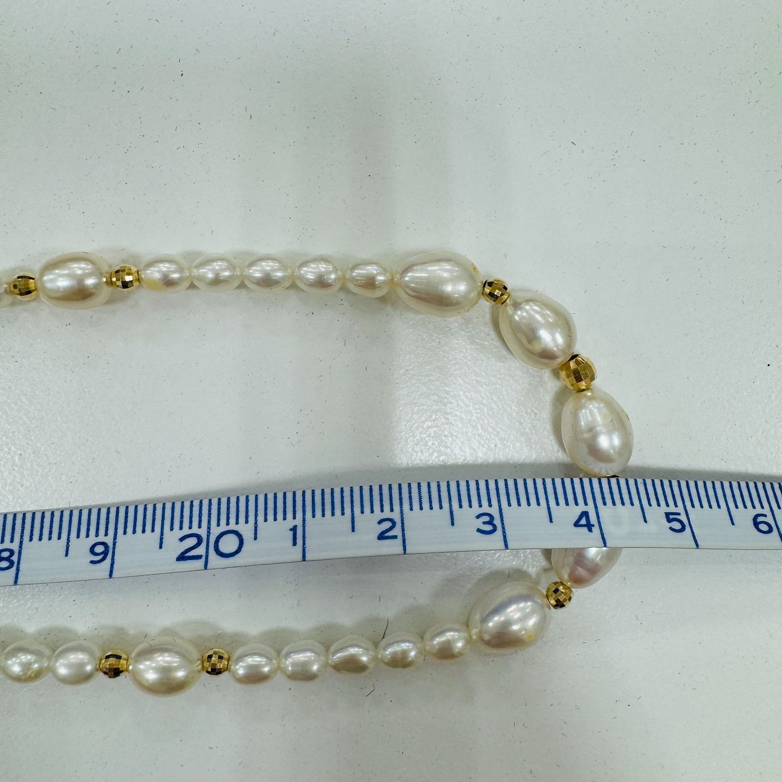 【新品未使用】タマヨシパール 本真珠　パール ネックレス　ゴールド k18 A【ヴィンテージ】 タマヨシパール 真珠 本真珠 パール
