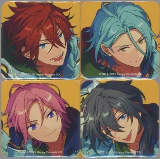 中古】バッジ・ピンズ Crazy：B アイドルスクエア缶バッジセット(4個