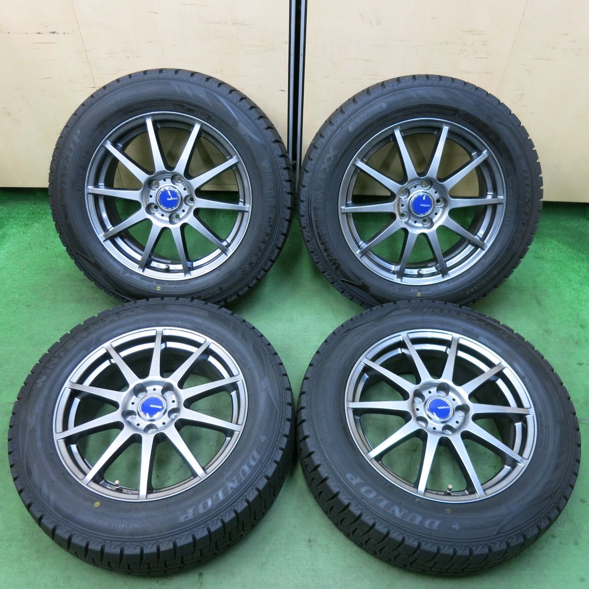 225/60/17冬タイヤ　ダンロップウィンターマックス　バリ山　残溝8mm 225/60/17冬タイヤ ダンロップウィンターマックス バリ山 残溝