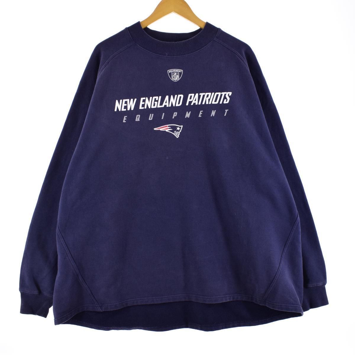 古着 リーボック Reebok NFL NEW ENGLAND PATRIOTS ニューイングランドペイトリオッツ プリントスウェットシャツ トレーナー/eaa305571