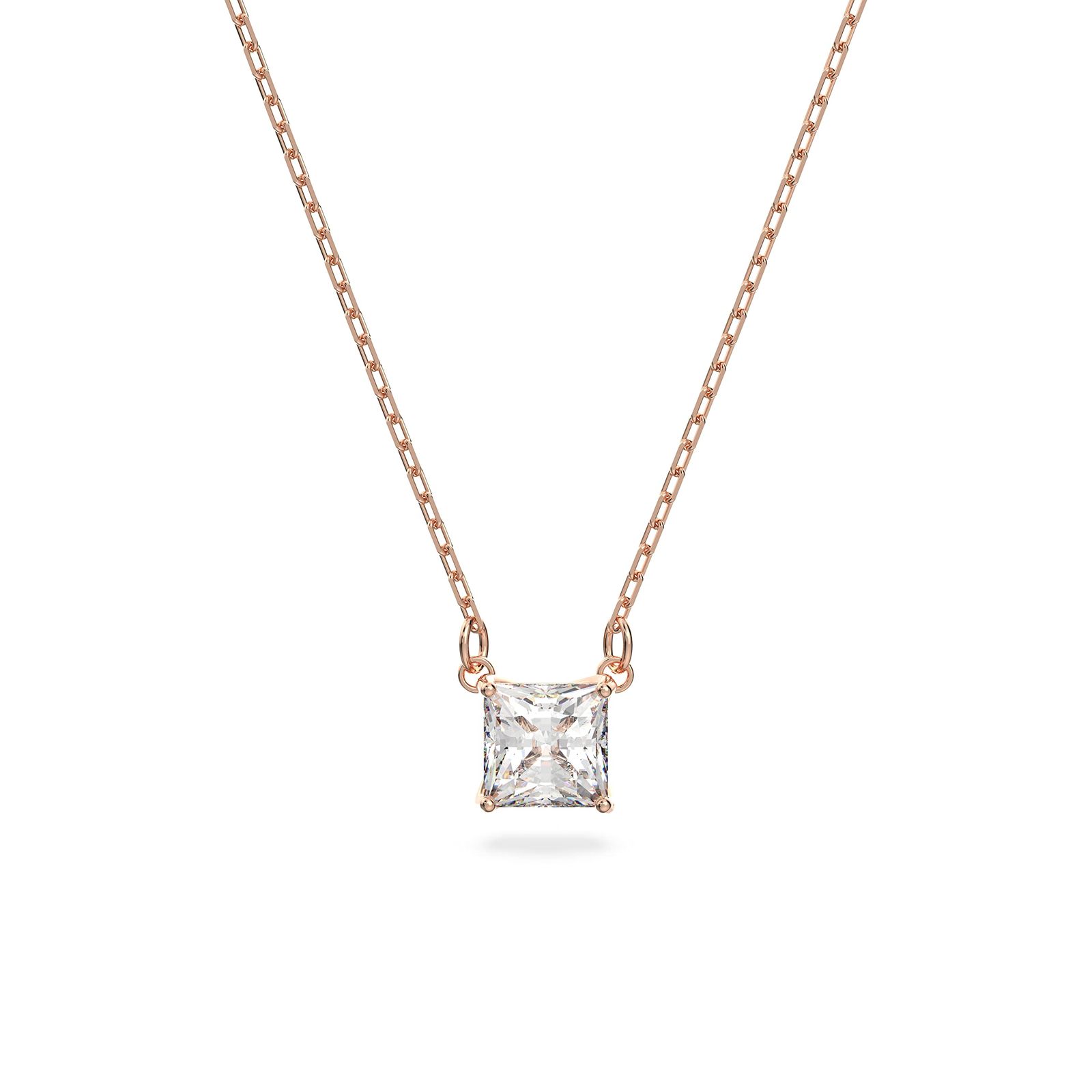 Swarovski スワロフスキー Attract クリスタル ネックレス ゴールドトーン
