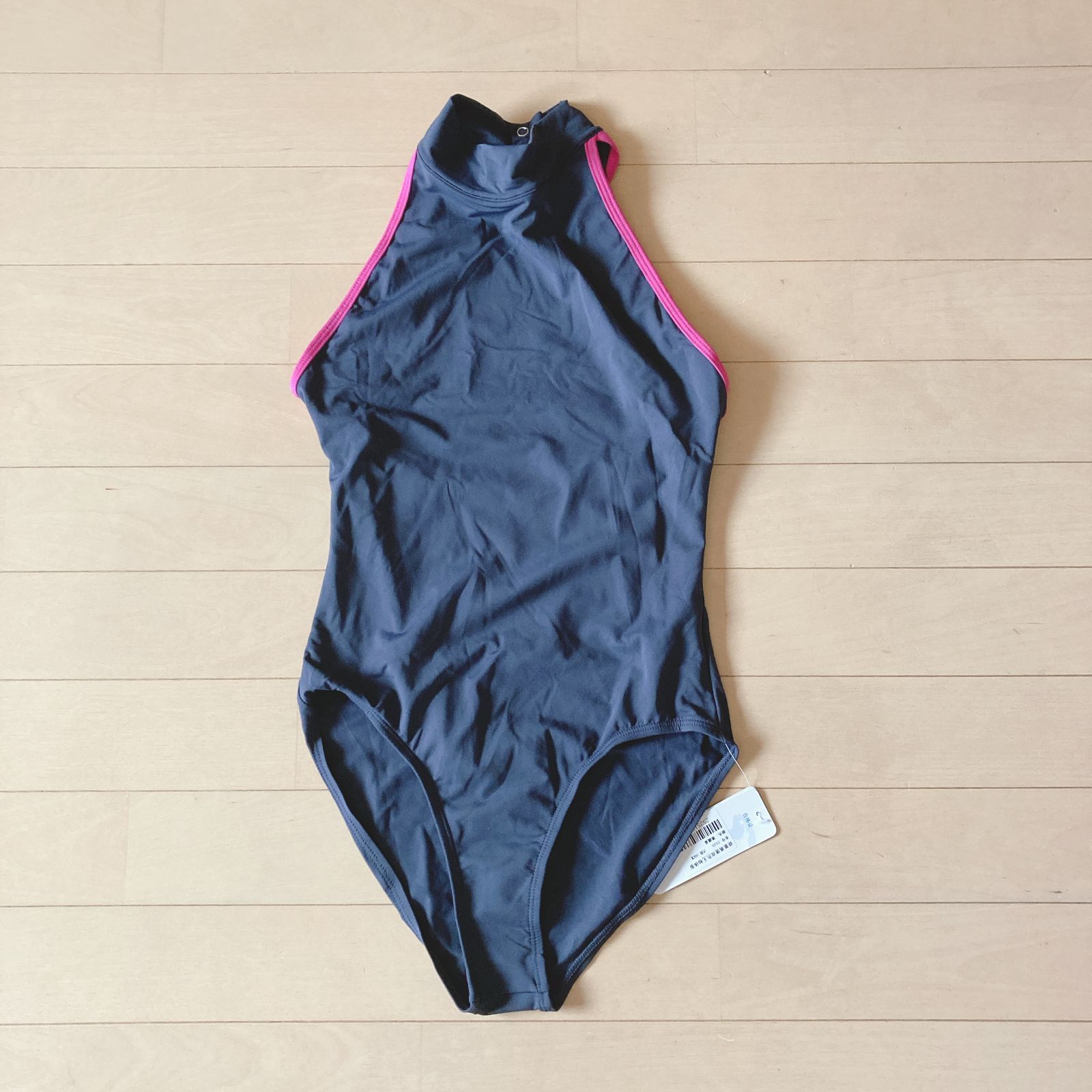 ほぼ新品　Yumiko ユミコ　レオタード　ブラック　黒　ノースリーブ　XS ユミコ レオタード【大人】（在庫商品）YUMIKO DARIA N-Black