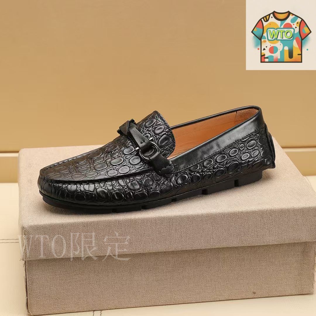 Ferragamoカジュアル スリッポン シューズ01-3 - メルカリ