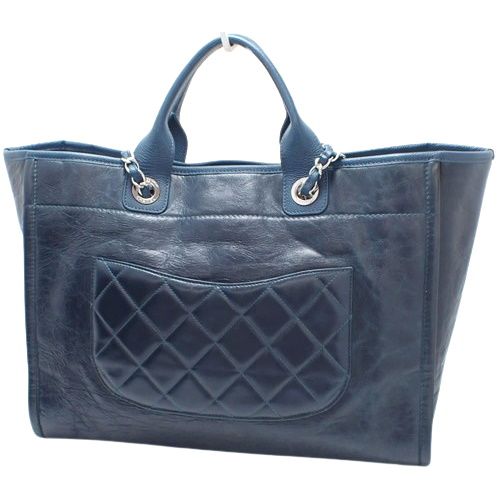CHANEL(シャネル) ドーヴィル 2WAYチェーントートGM トート