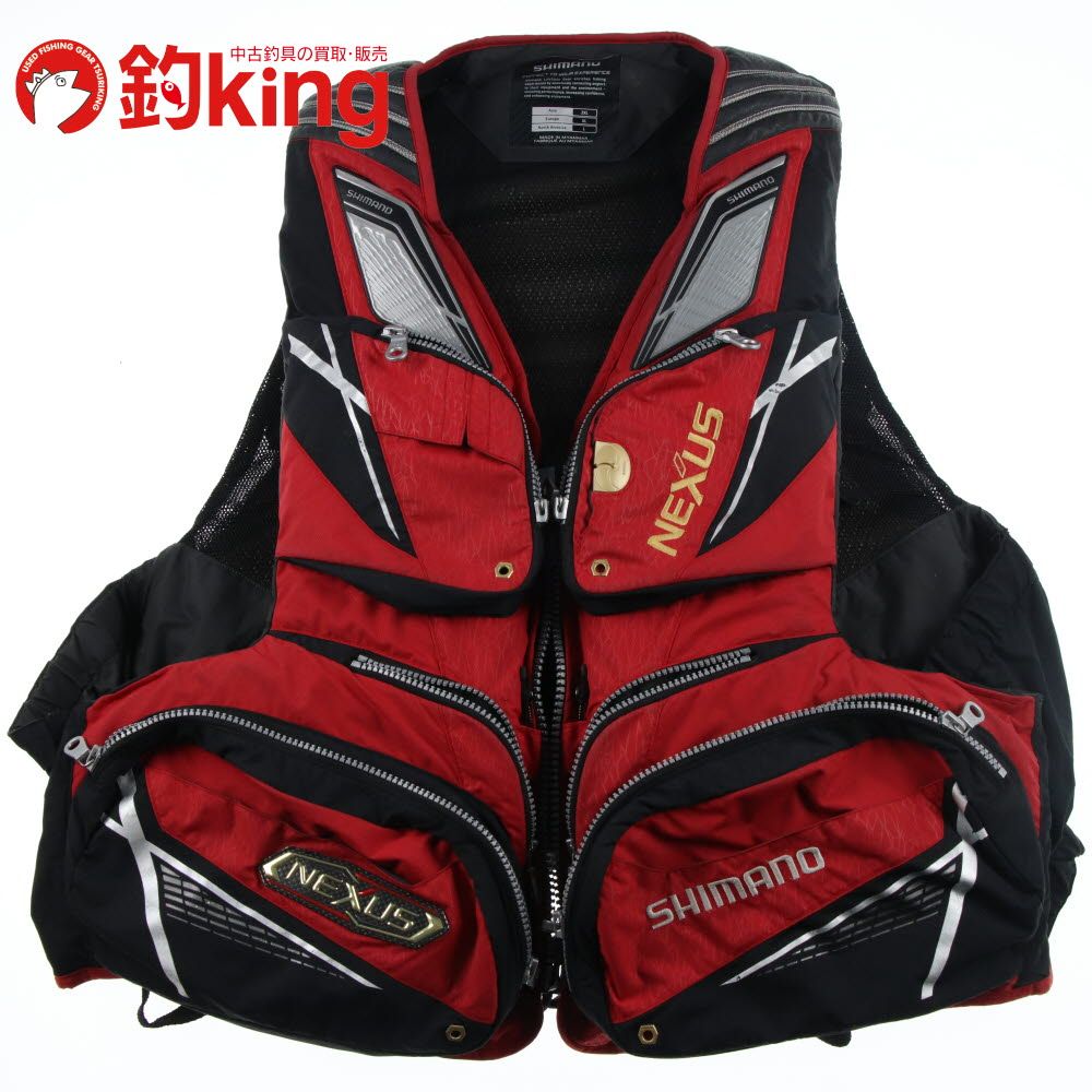VF-121T シマノ Nexusネクサス フローティングベスト 中古 オマケ