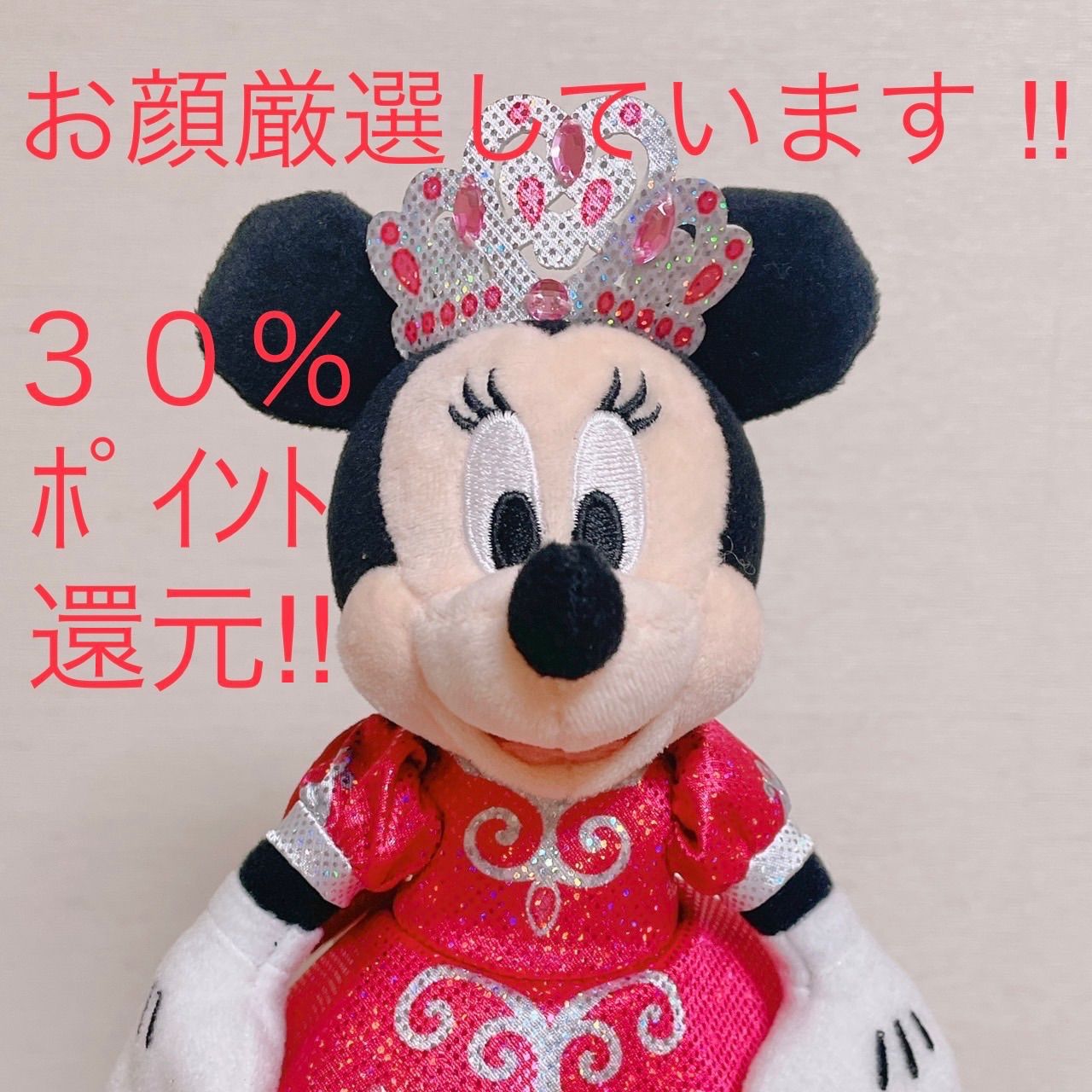 ディズニーリゾート　トータリーミニー　プリンセスデイズ　ぬいぐるみバッチ ミニー トータリーミニー ディズニー ぬいぐるみバッジ