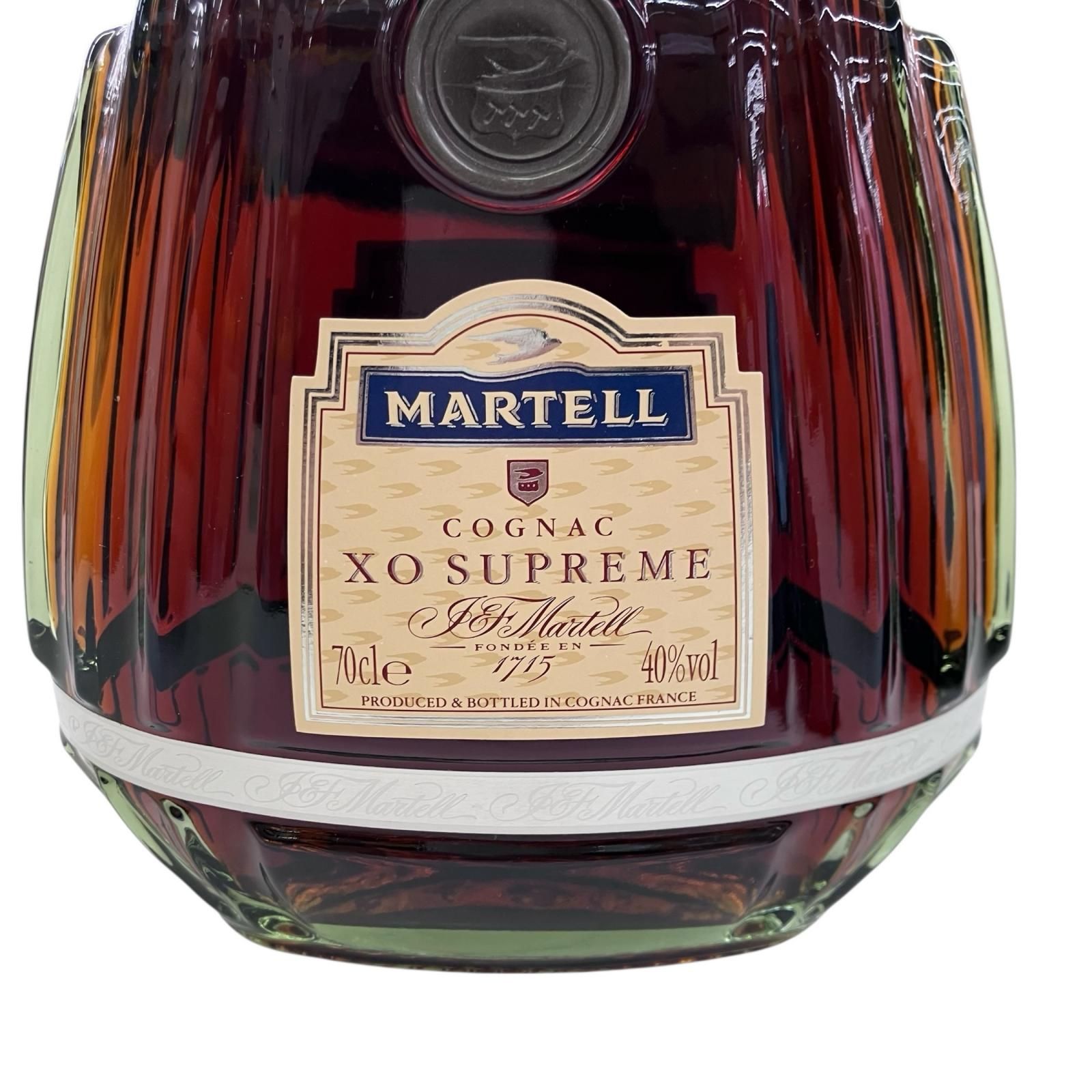 マーテル XO スプリーム 700ml 40％ COGNAC 未開栓 未開栓 マーテル XO スプリーム 700ml 古酒未開栓】MARTELL XO