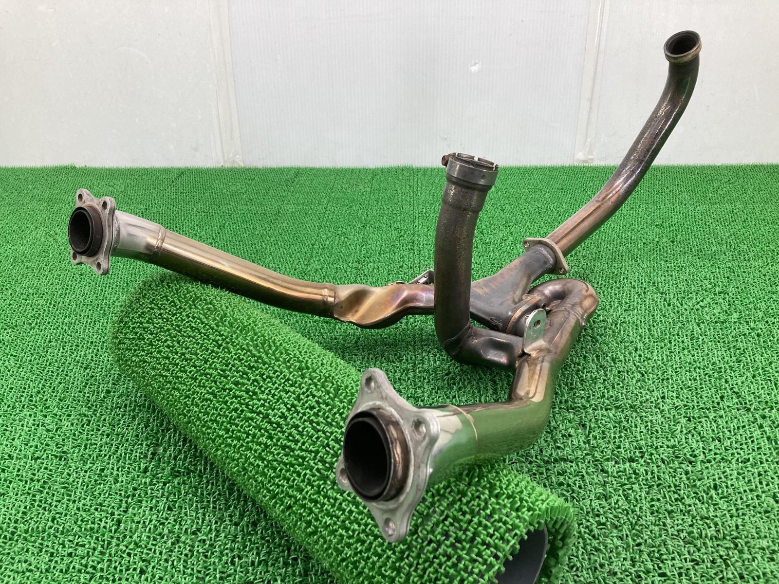 TL1000S エキパイマフラー 02FAA スズキ 純正 中古 バイク 部品 VT51A コケキズ無し 凹み無し 修復素材に 車検 Genuine