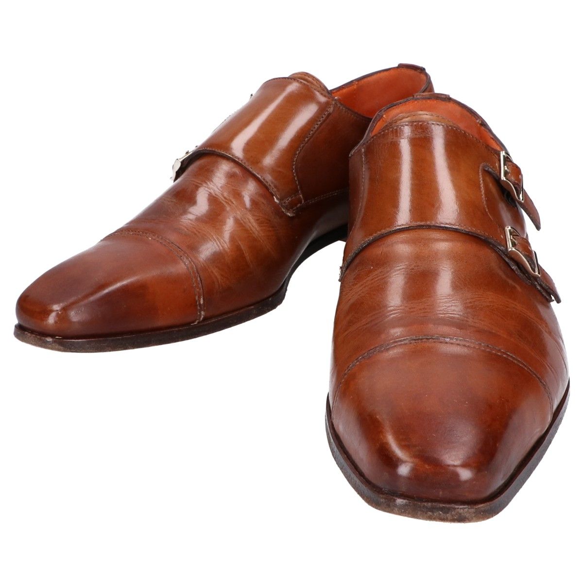 Santoni / サントーニ ダブルモンクストラップ UK6 イタリア製 中古