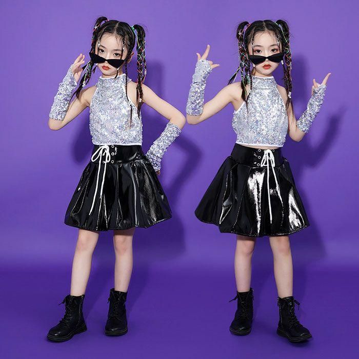 ダンス用セットアップ （社交ダンス用セットアップ水玉模様