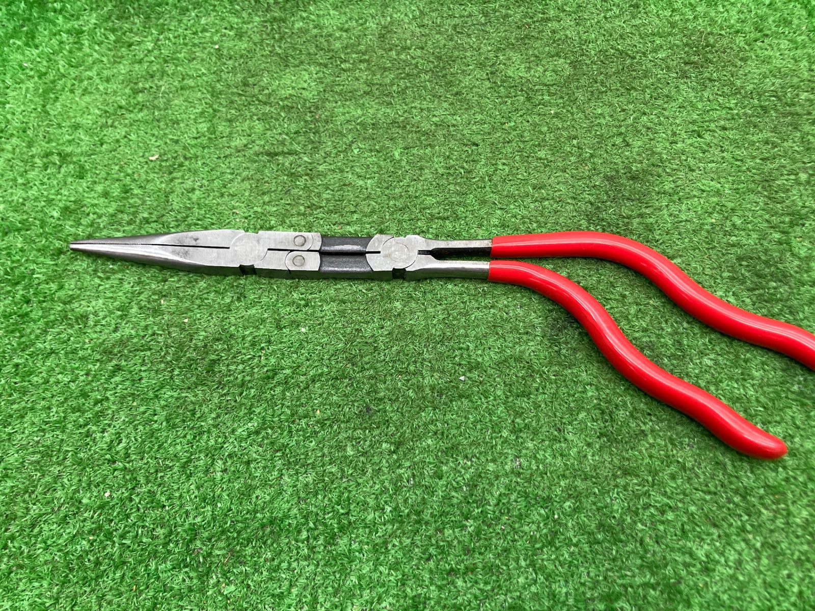 Bランク MACTOOLSマックツール♪ダブルジョイントピストルグリッププライヤーロングリーチ♪PP13DJLN♪アクトツール富山店♪BR