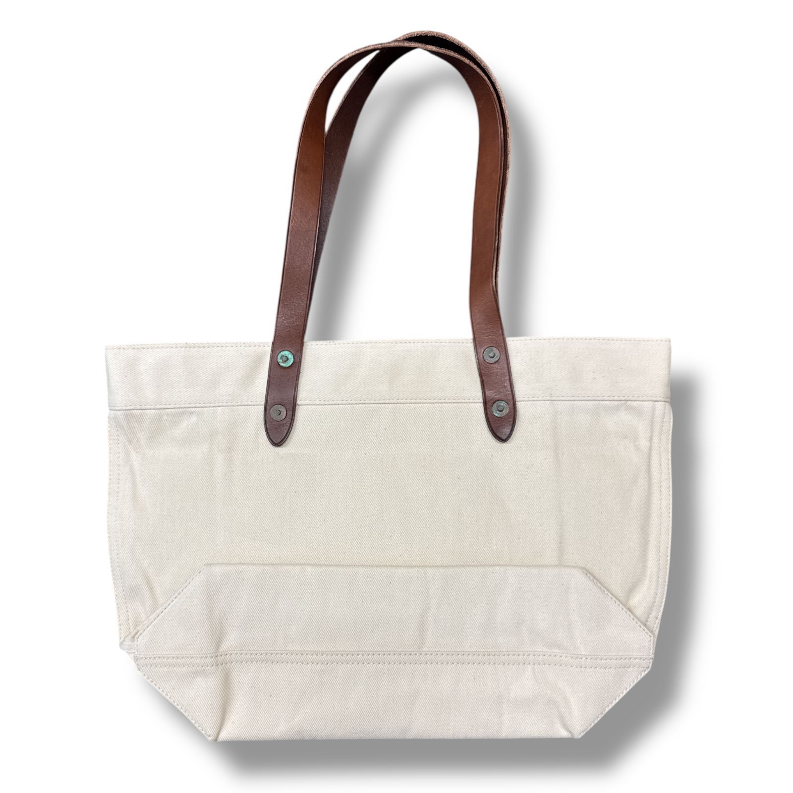 DOUBLE RL トートバッグ Double RL『LEATHER-TRIM INDIGO DENIM TOTE』 – Reggieshop