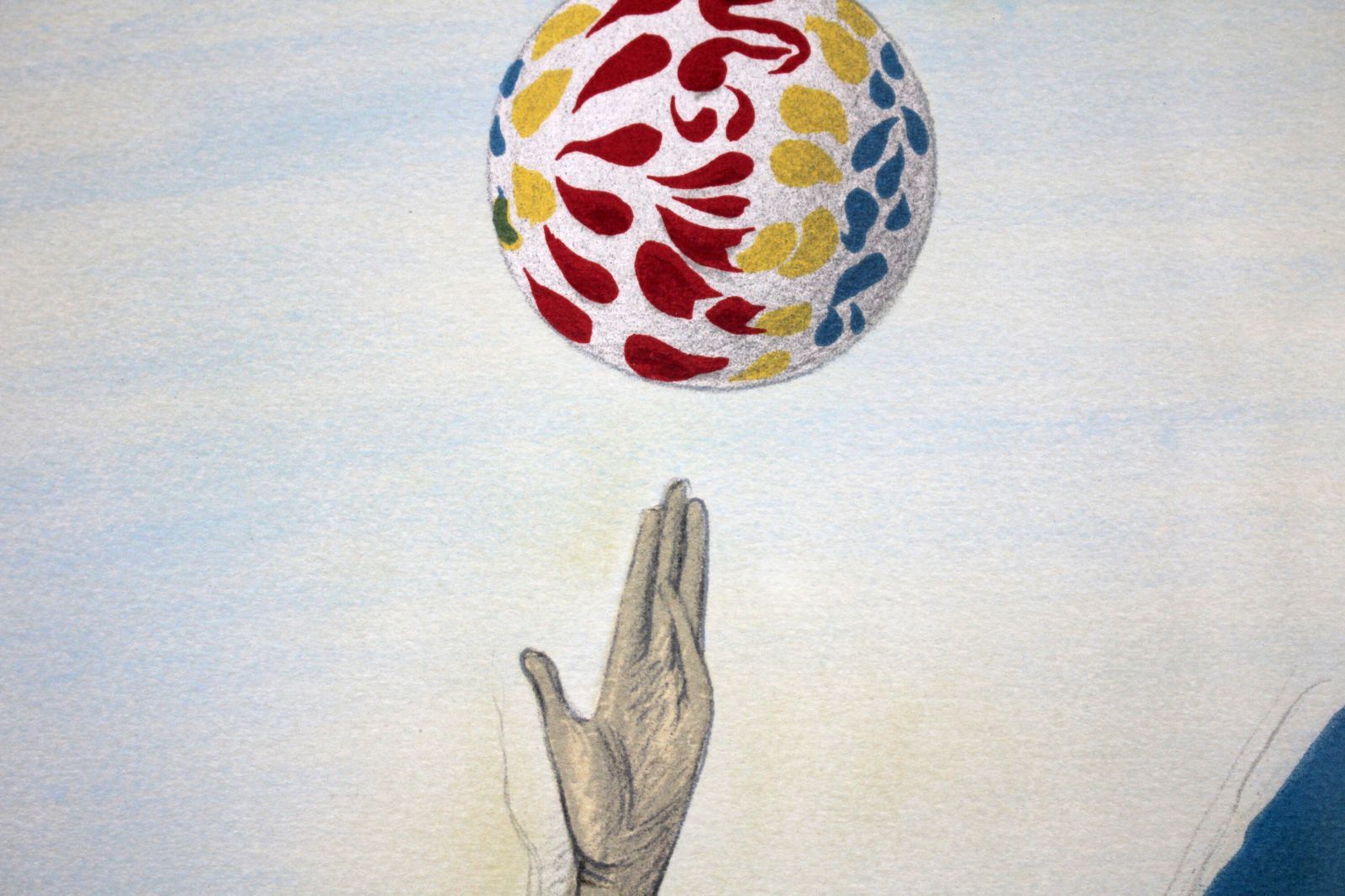 大津英敏『手まり』リトグラフ【真作保証】 絵画 大津英敏『手まり』リトグラフ【真作保証】 絵画 - メルカリ