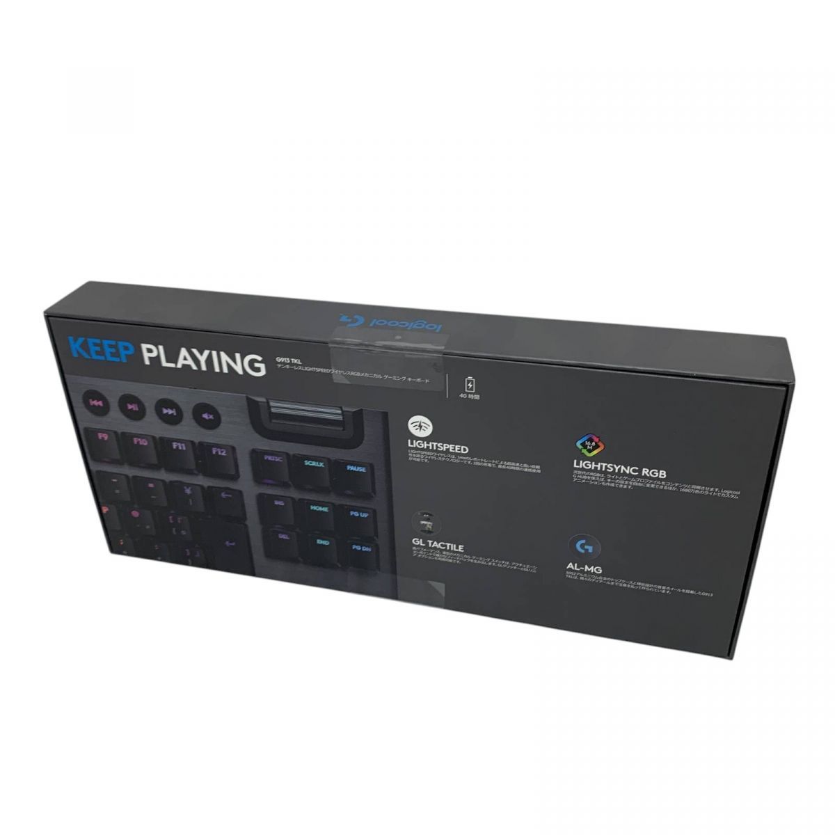 ゲーミングキーボード logicool ロジクール G913 TKL テンキーレス ワイヤレス RGB G913-TKL-LNBK AMK839132相