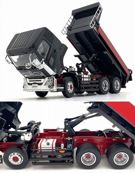 新品 京商オリジナル 1/43 UD TRUCKS QUON KYOKUTOダンプ(ブラック