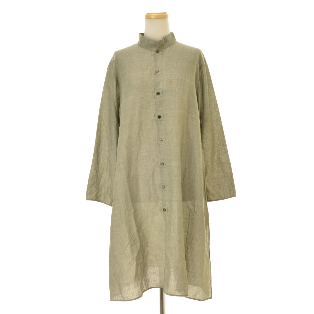 JURGENLEHL】コットンシャツ長袖ワンピース - メルカリ