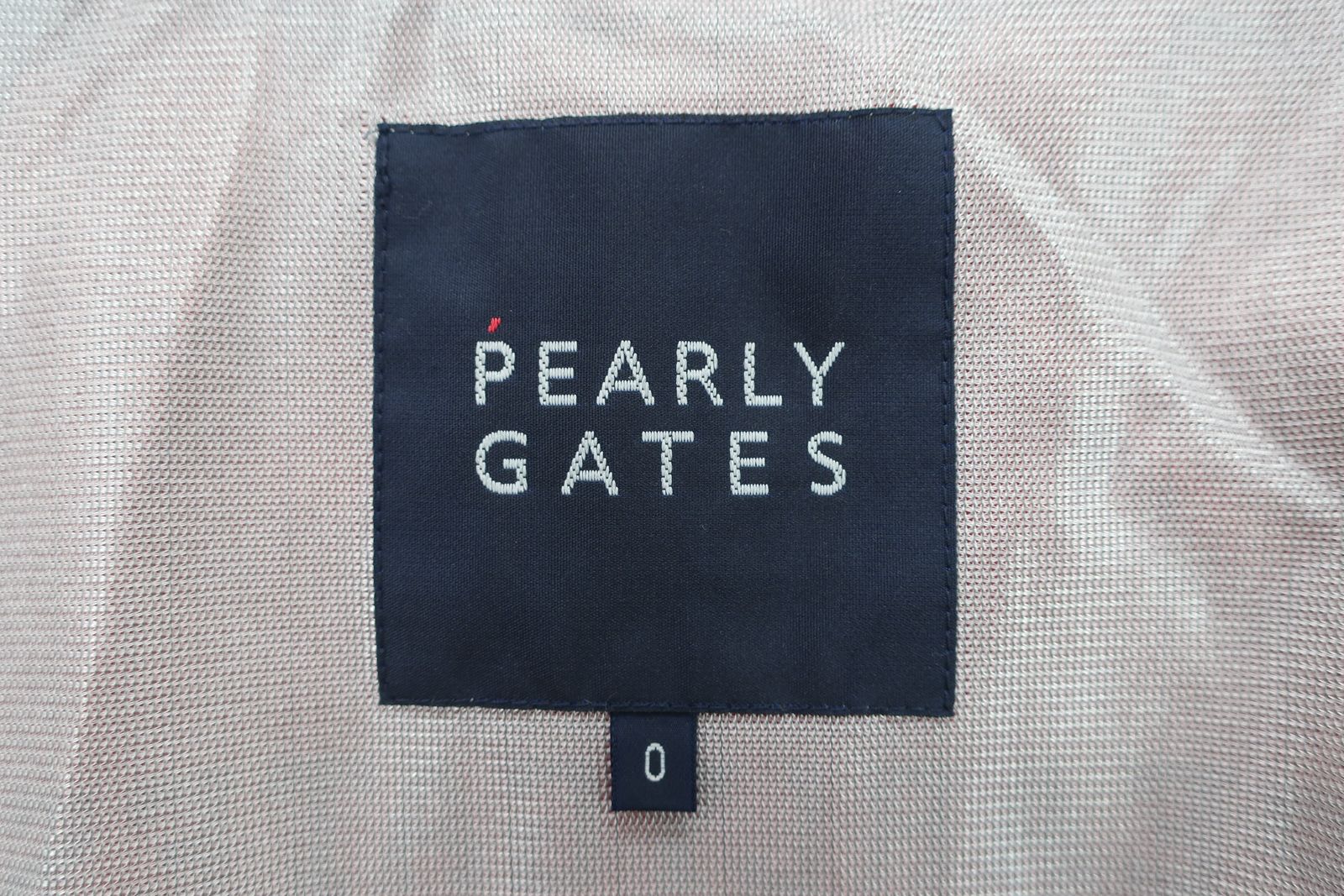 超美品】PEARLY GATES(パーリーゲイツ) タフタジップアップ