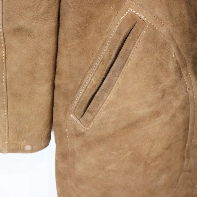 60s ABERCROBIE&FITCH アバクロ　ムートン　レザージャケット 60s ABERCROBIE&FITCH アバクロムートンレザージャケット