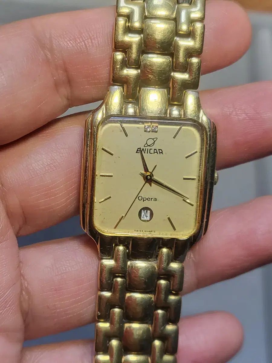エニカ Opera ゴールド ヴィンテージ 時計
