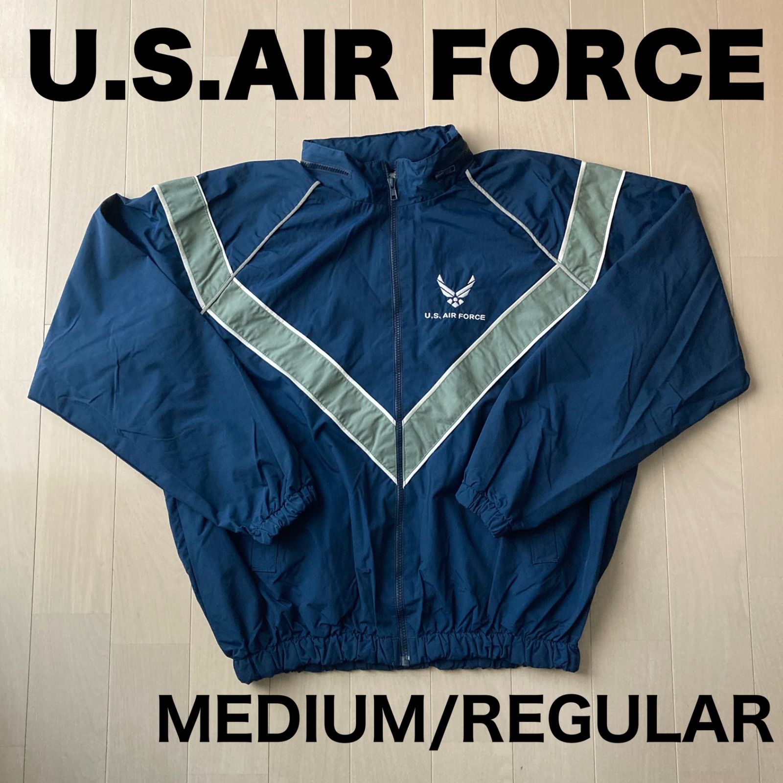 24【US AIR FORCE 】PTU 米軍 トレーニングジャケット M/R