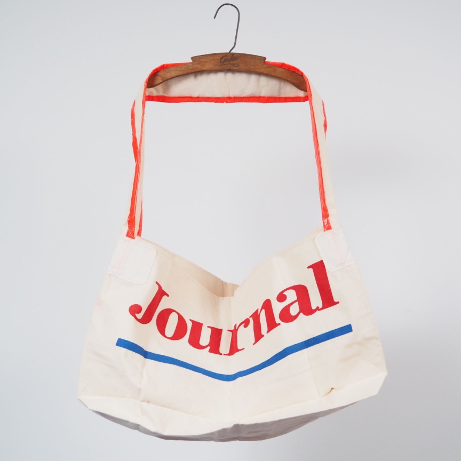 NOS】70's Journal newspaper canvas bag USA製 キャンバス ニュース