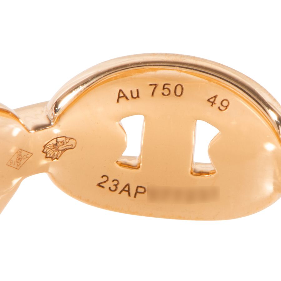 【美品】HERMES リング アンシェネ PM 9号 HERMES エルメス リング アンシェネ PM Enchainee Ring