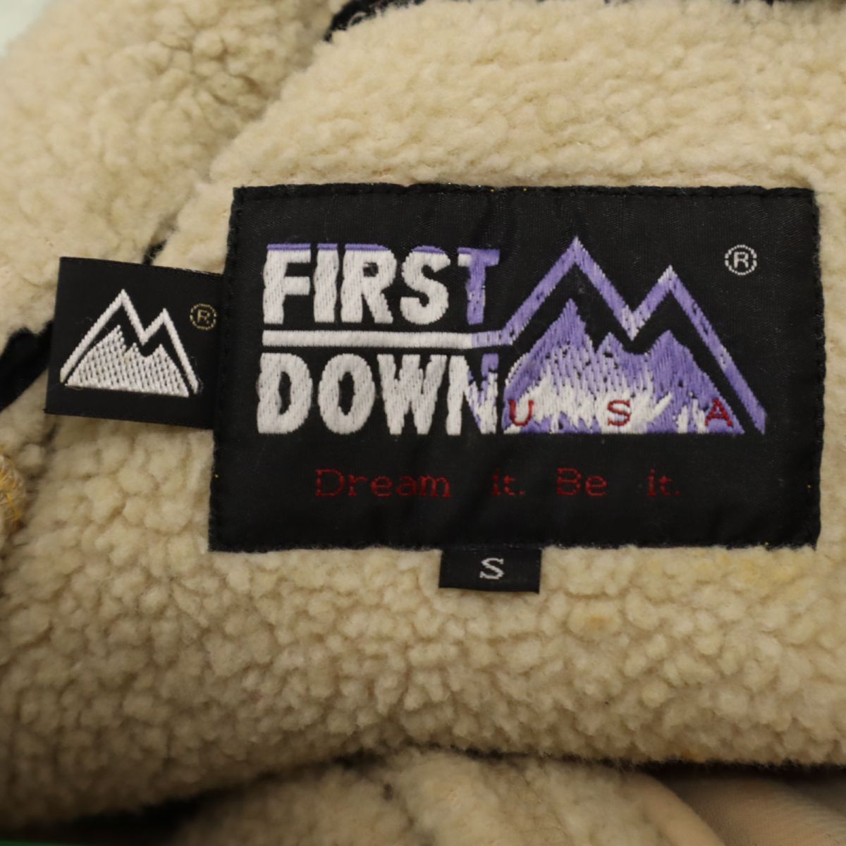 FIRST DOWN 90年代 vintage ボアフリース firstdown First Down 90s 