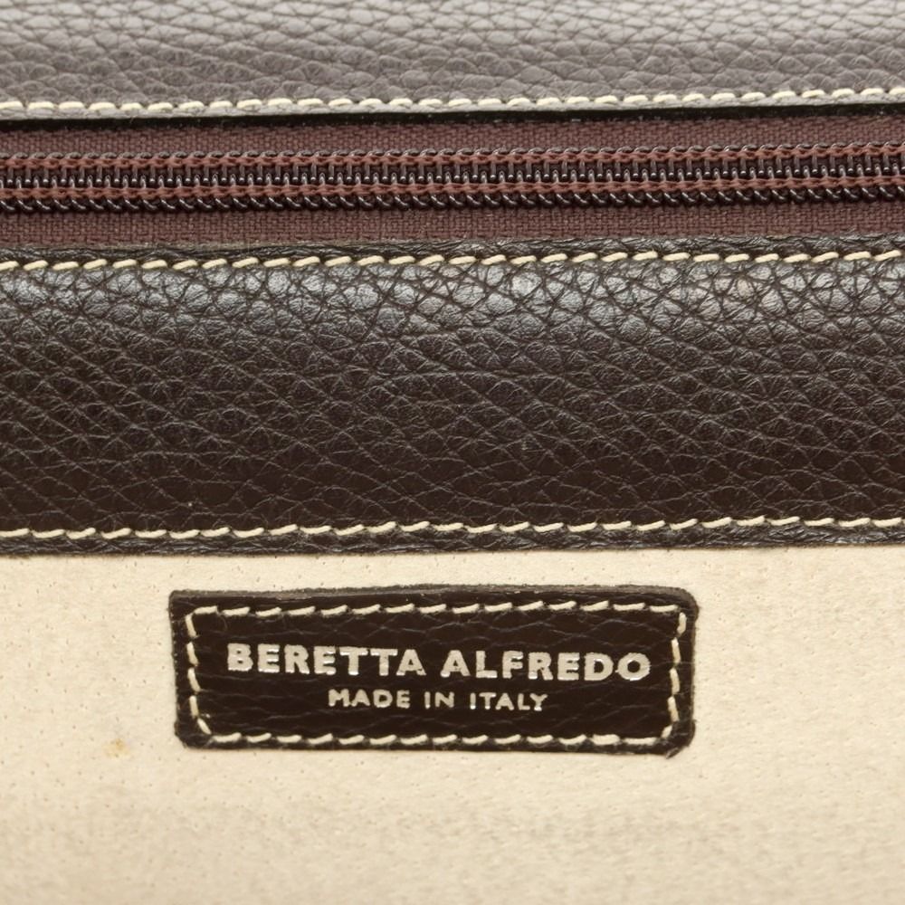 中古】ベレッタ アルフレッド BERETTA ALFRED レザー ブリーフケース