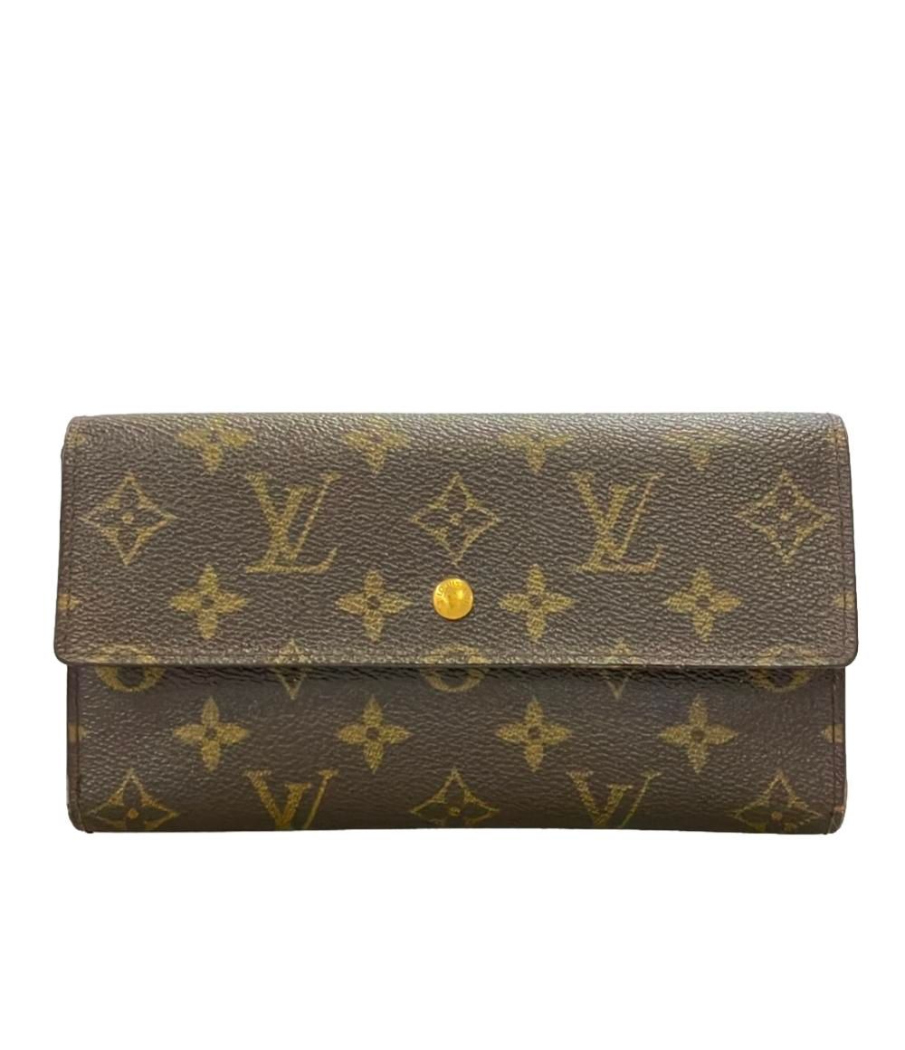 ルイヴィトン 長財布 ボルトトレゾール インターナショナル M61215 モノグラム メンズ LOUIS VUITTON