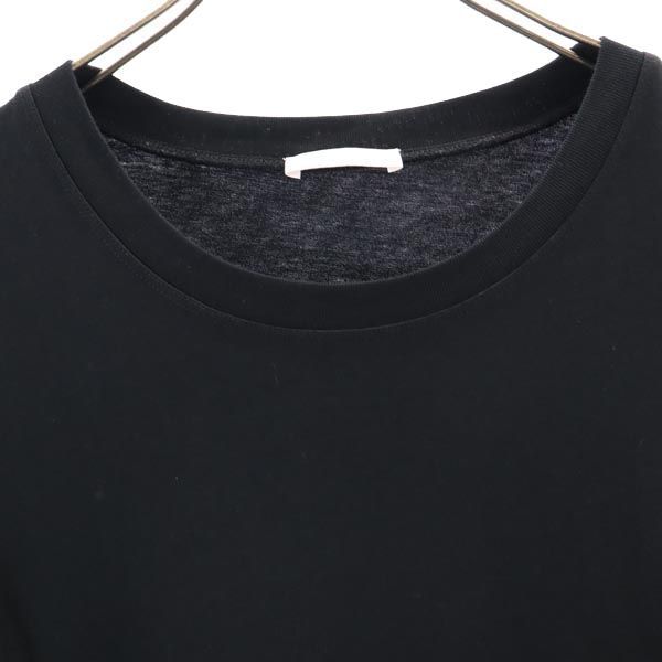 シーバイクロエ 半袖 ドッキング ワンピース S 黒 SEE BY CHLOE 裾  