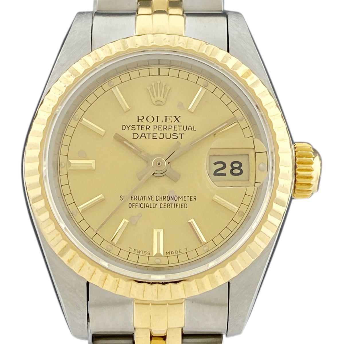 ロレックス ROLEX デイトジャスト 69173 腕時計 SS YG 自動巻き