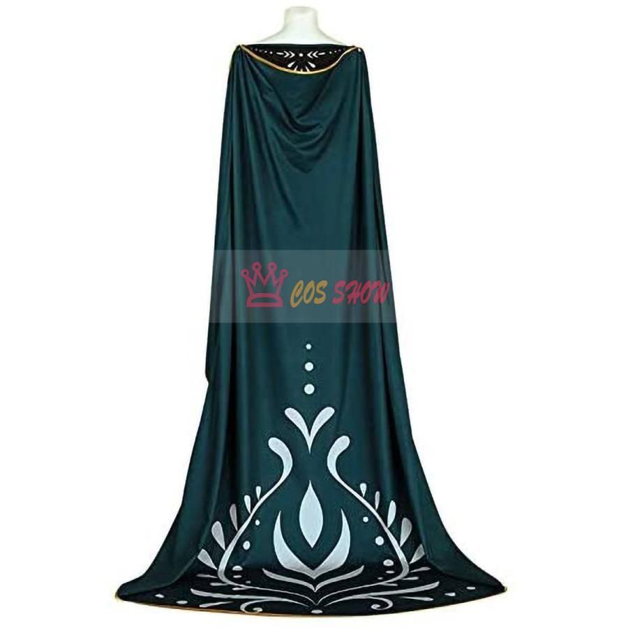 Frozen II アナと雪の女王2 アナ Anna コスプレ衣装 コスチューム プリンセス ロングドレス 仮装 イベント ステージ 舞台服 ハロウィン ク