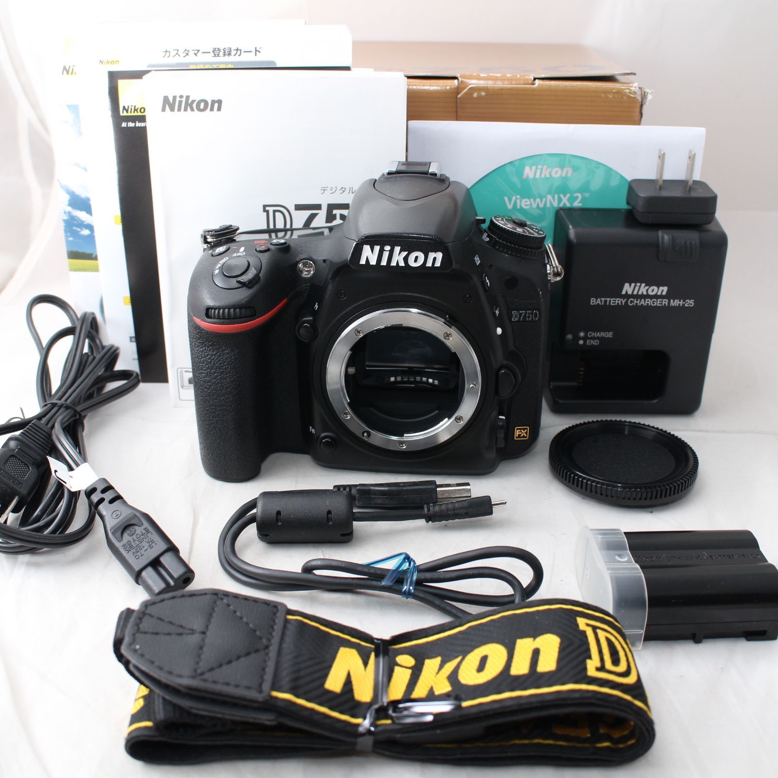 ニコン　D750 美品　元箱一式　付属品多数 ニコン D750 美品 元箱一式 付属品多数 ☆美品☆Nikon ニコン