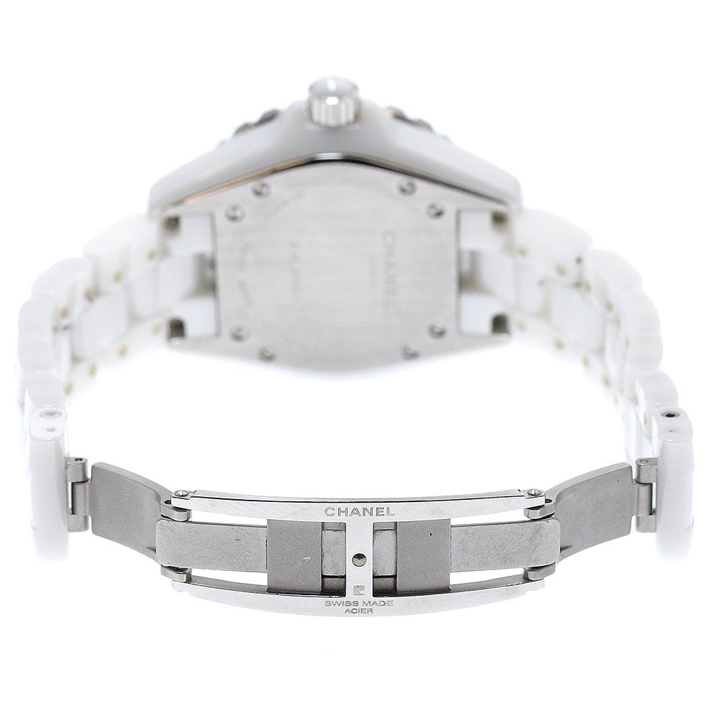 T049 シャネル J12 33mm H0968 ホワイトセラミック クォーツ T049 シャネル J12 33mm H0968 ホワイトセラミック クォーツ