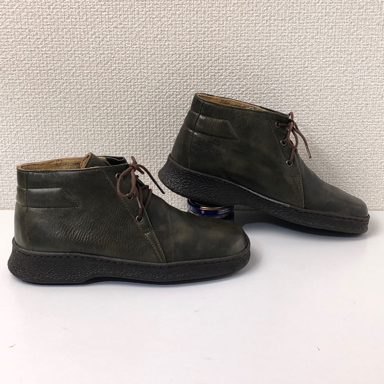 ショートブーツ スクエアトゥ