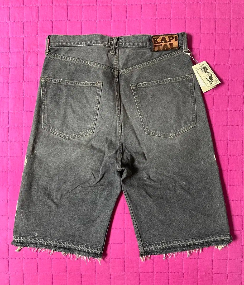 キャピタル ボーンショートパンツ ブラック36 36インチキャピタル BONE