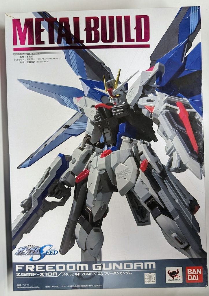 バンダイ 魂ネイション 2012 メタルビルド フリーダムガンダム