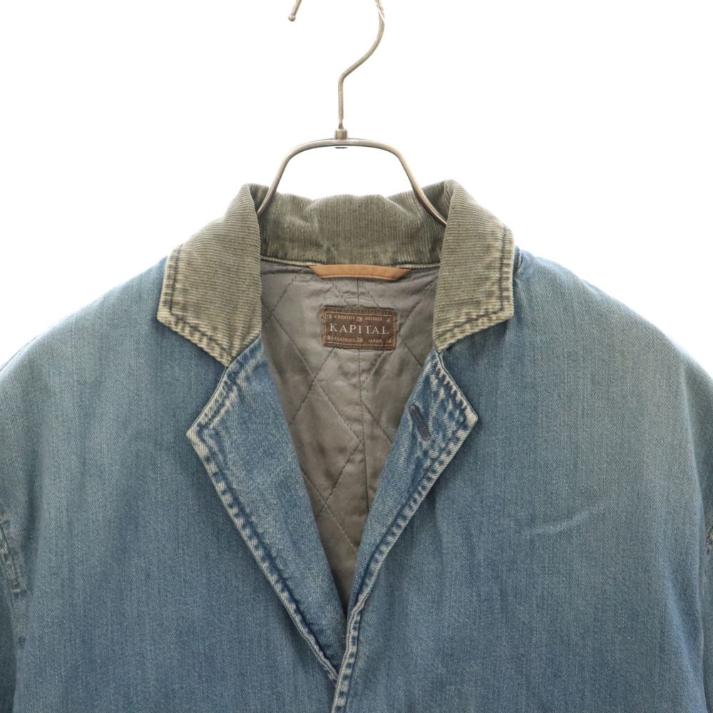 KAPITAL (キャピタル) 8Oz DENIM LINING JKT 裏地キルティング デニム
