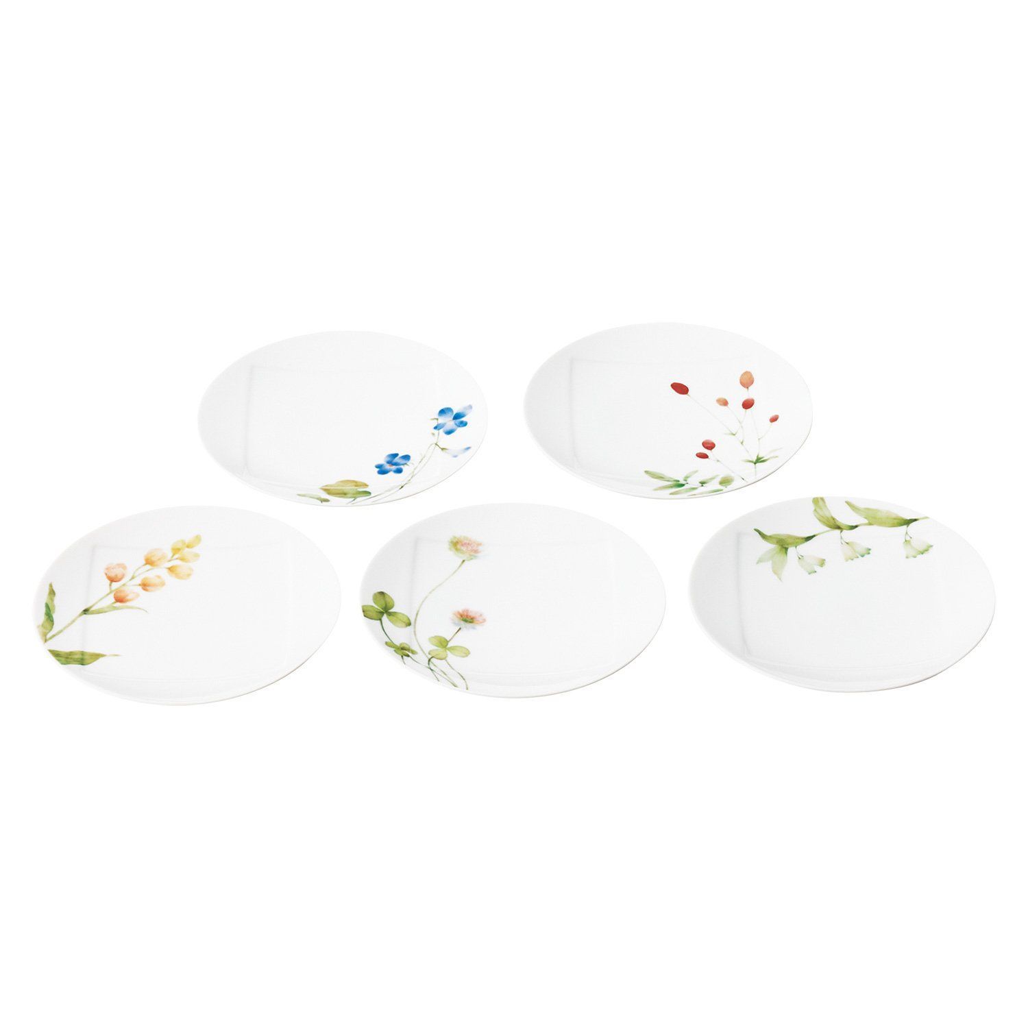09 ラウンド15.5cm 5枚セット _06 絵変り 5種 Noritake ノリタケ プレート 絵変り セット 15.5cm あづまの路 電子レンジ対応 食洗機対応 5枚 ファインポーセレン F9931A|1654-15