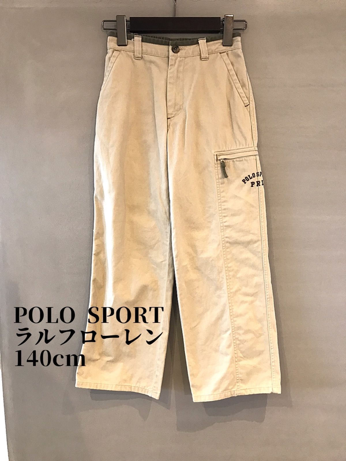 Ralph Lauren SRORT ラルフローレン ワイド チノ キッズ 140cm