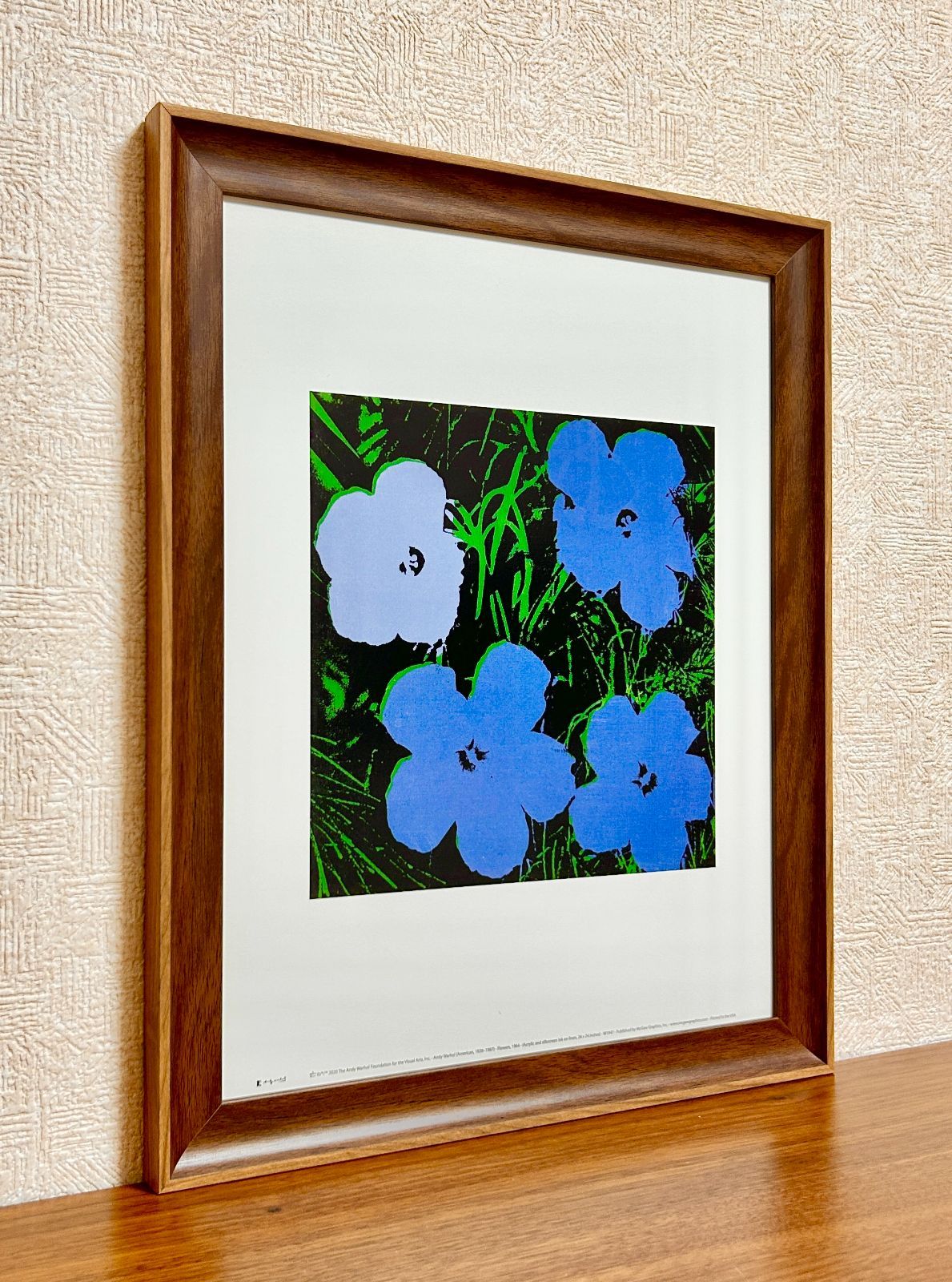 新品☆額縁付アートポスター(BRUCE MCGAW GRAPHICS)☆アンディ