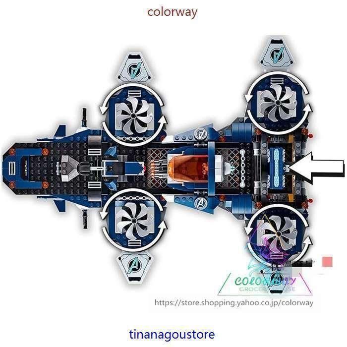 ブロック互換 レゴブロック LEGO アベンジャーズ ヘリキャリア 76153