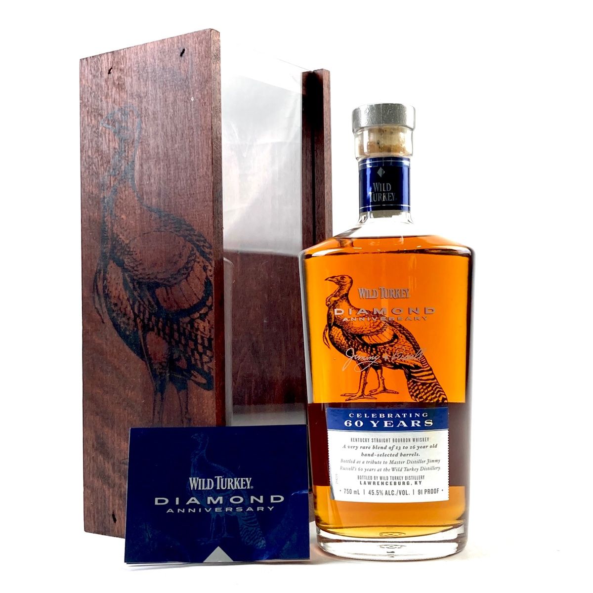 WILD TURKEY（ワイルドターキー）ダイヤモンドアニバーサリー 60周年