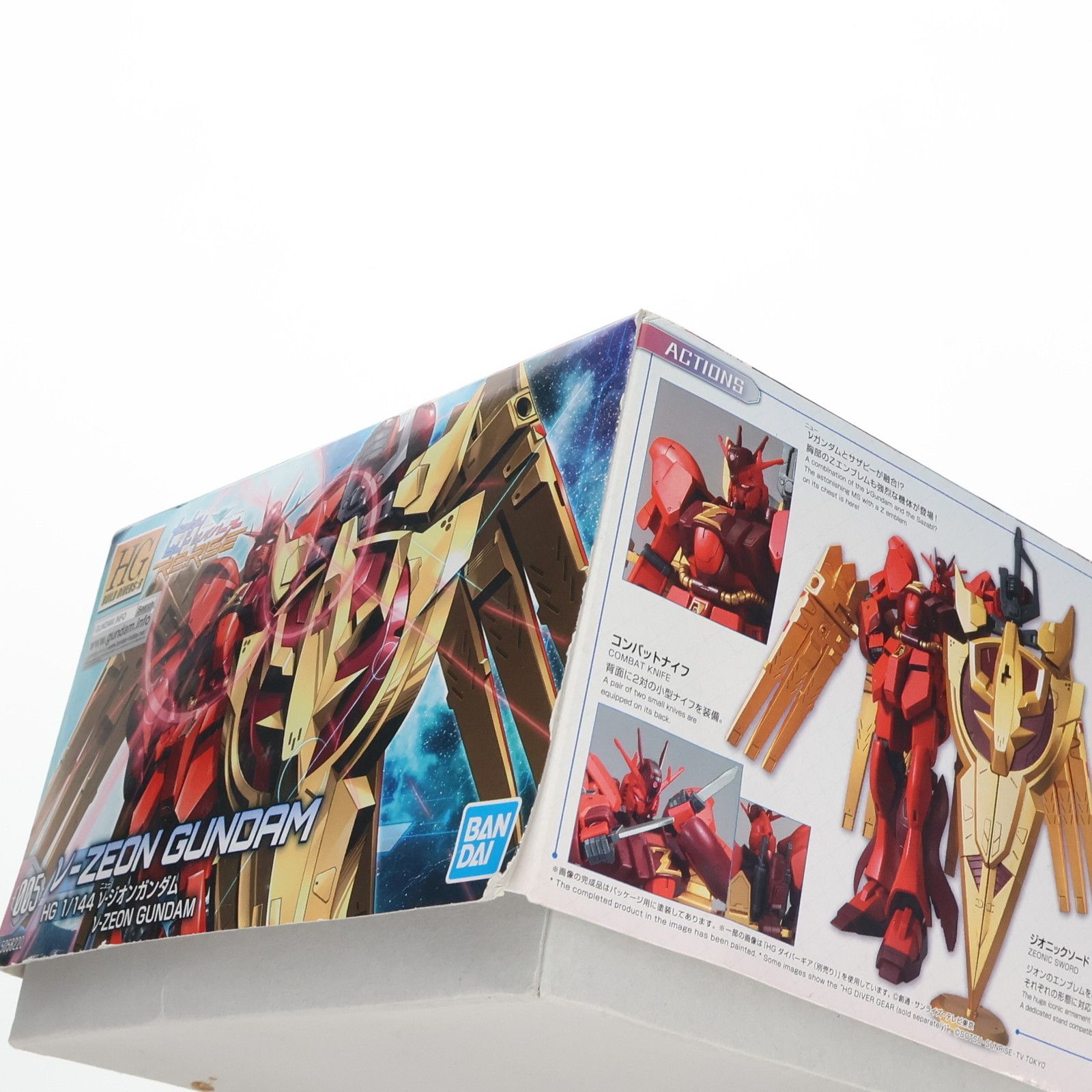 HGBD:R 1/144 ν-ジオンガンダム ガンダムビルドダイバーズRe