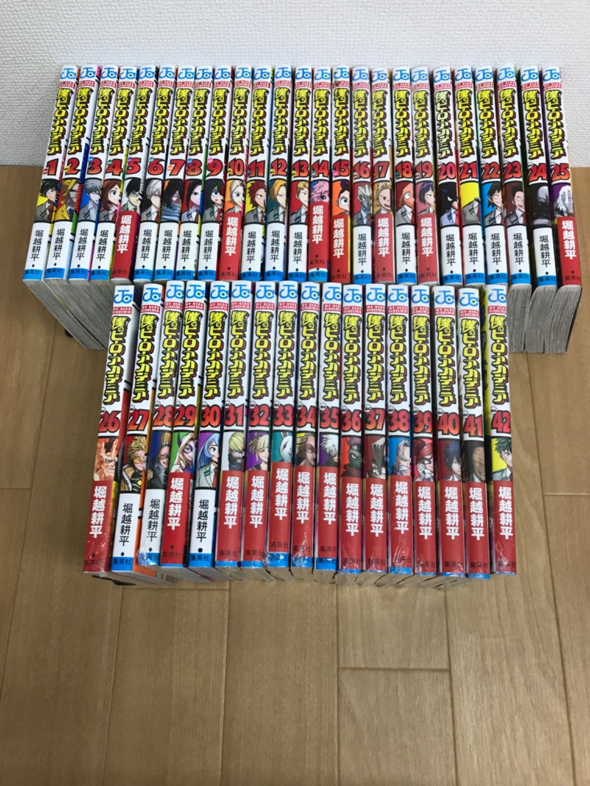 未開封16冊 僕のヒーローアカデミア 1～42巻 全巻コミックセット ヒロアカ HQ20F