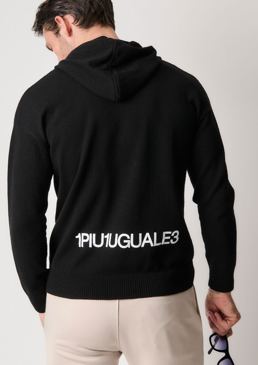 未使用】1PIU1UGUALE3 カシミアドロップショルダーパーカー サイズ4