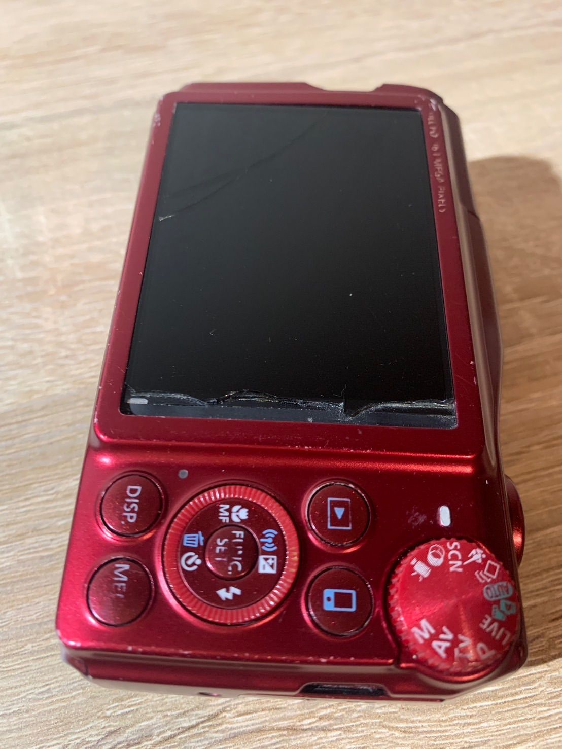 5294 Canon PowerShot レッド SX700HS ジャンク品 - メルカリ